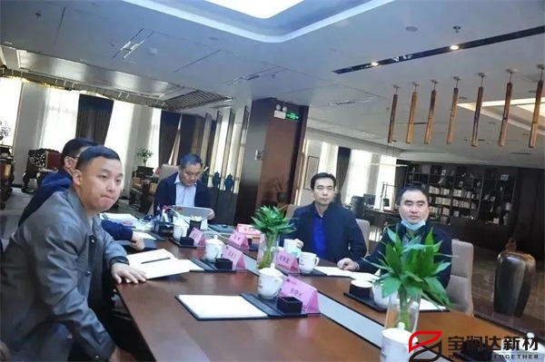 安徽省領導一行蒞臨寶潤達進行調研